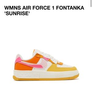 Nike Women’s Air Force One Fontanka NIB in Sunrise Sz 7.5
